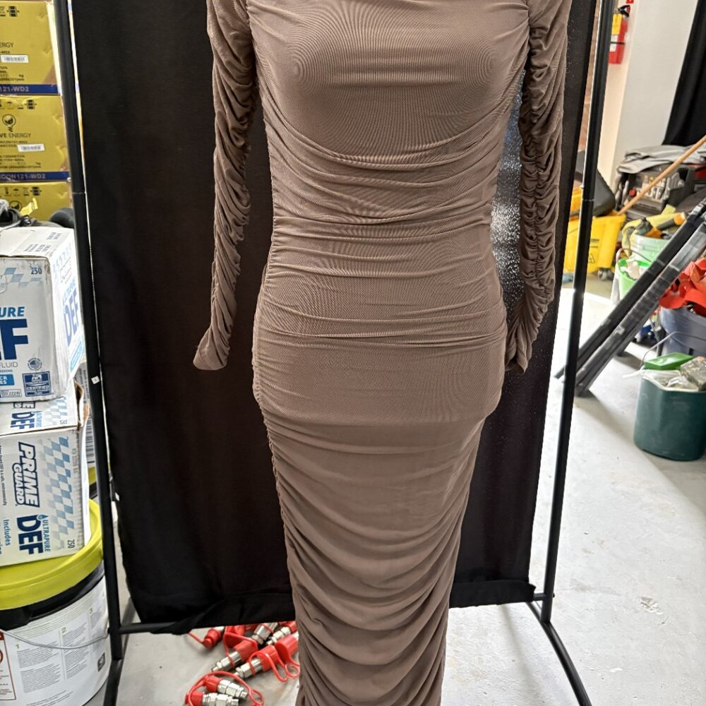 Club Monaco Pink Frill Dress